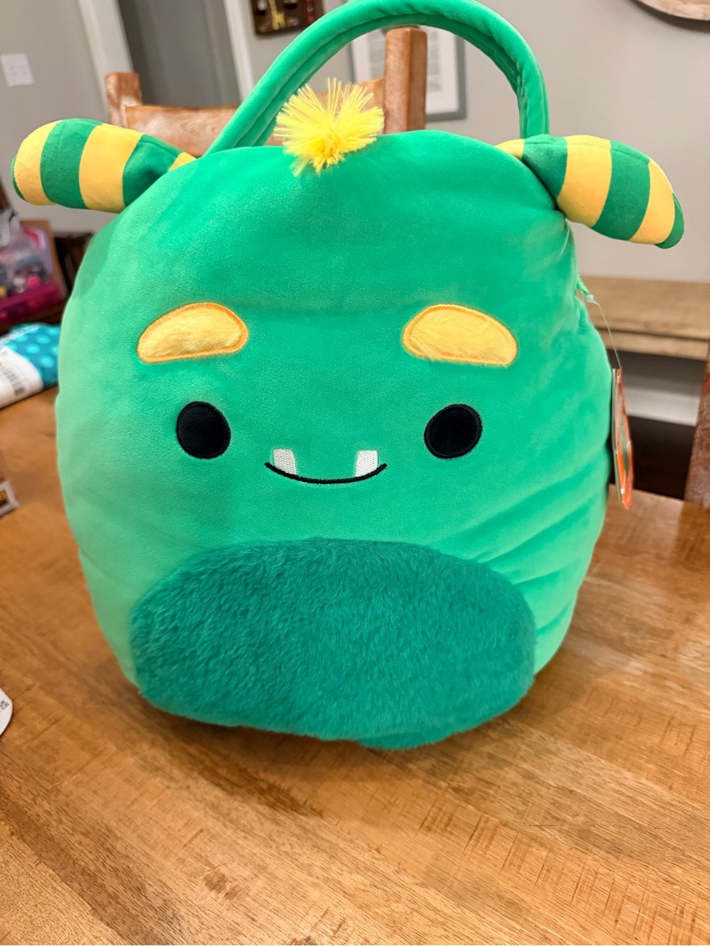 Squishmallows Green Plush Monster Callum 16” plush